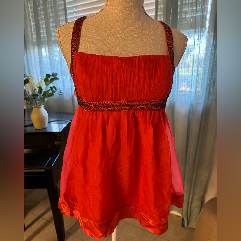2B BEBE BEADED TOP